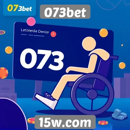 Acessibilidade e interface do usuário no site 073bet